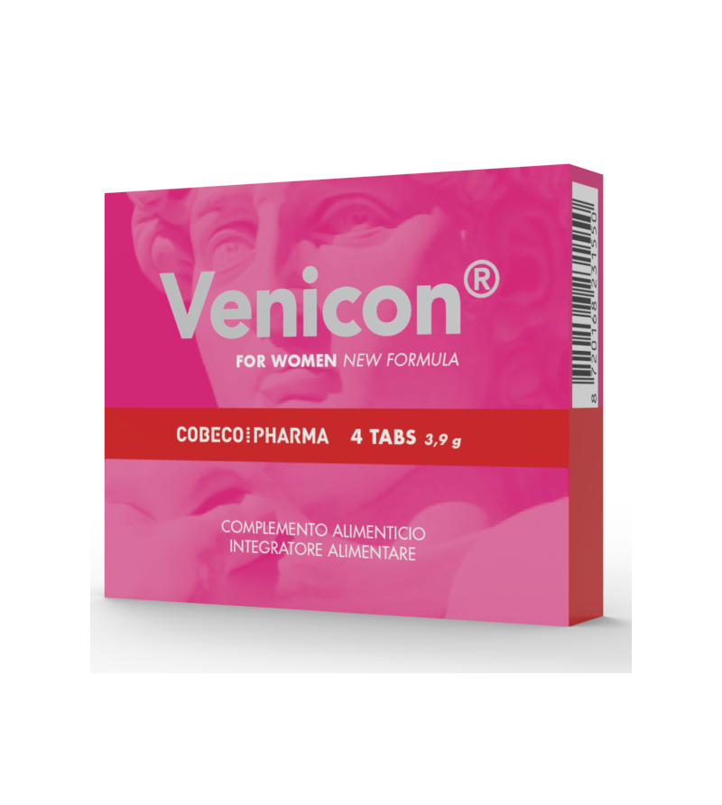 COBECO - VENICON SUPPLÉMENT LIBIDO FÉMININ 4 CAPSULES