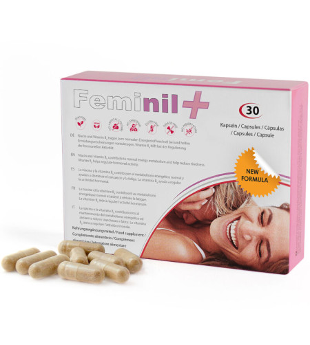 500 COSMETICS - FEMINIL+ AMÉLIORATION DE LA LIBIDO SEXUELLE FÉMININE - 30 CAPSULES