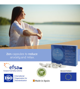 500 COSMETICS - GÉLULES ZEN PILLS POUR RÉDUIRE L'ANXIÉTÉ