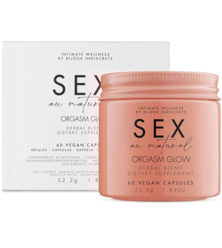 BIJOUX - COMPLÉMENT ALIMENTAIRE ORGASM GLOW 60 CAPSULES