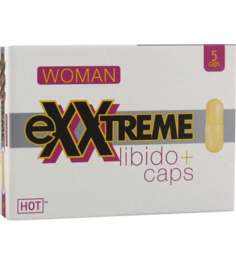 HOT - EXXTREME LIBIDO CAPS FEMME 5 PCS