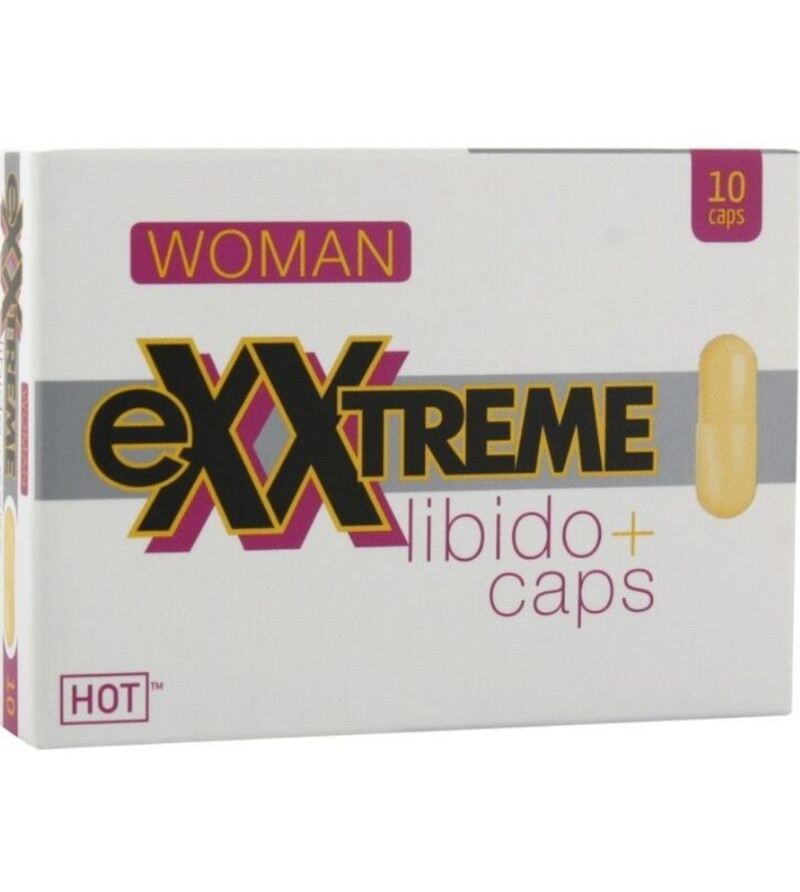 HOT - EXXTREME LIBIDO CAPS FEMME 10 PCS