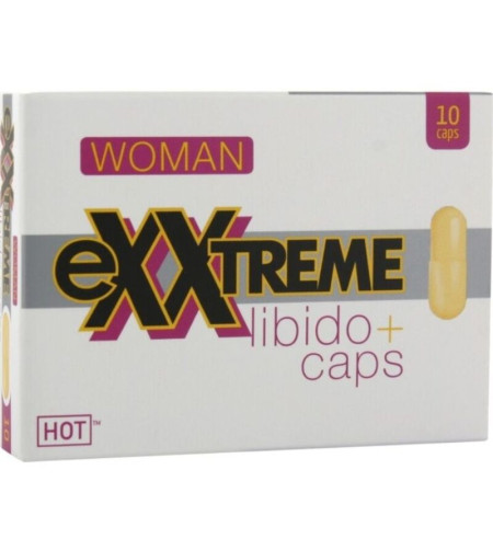 HOT - EXXTREME LIBIDO CAPS FEMME 10 PCS