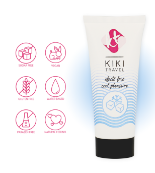 KIKÍ TRAVEL - LUBRIFIANT EFFET REFROIDISSANT 50 ML