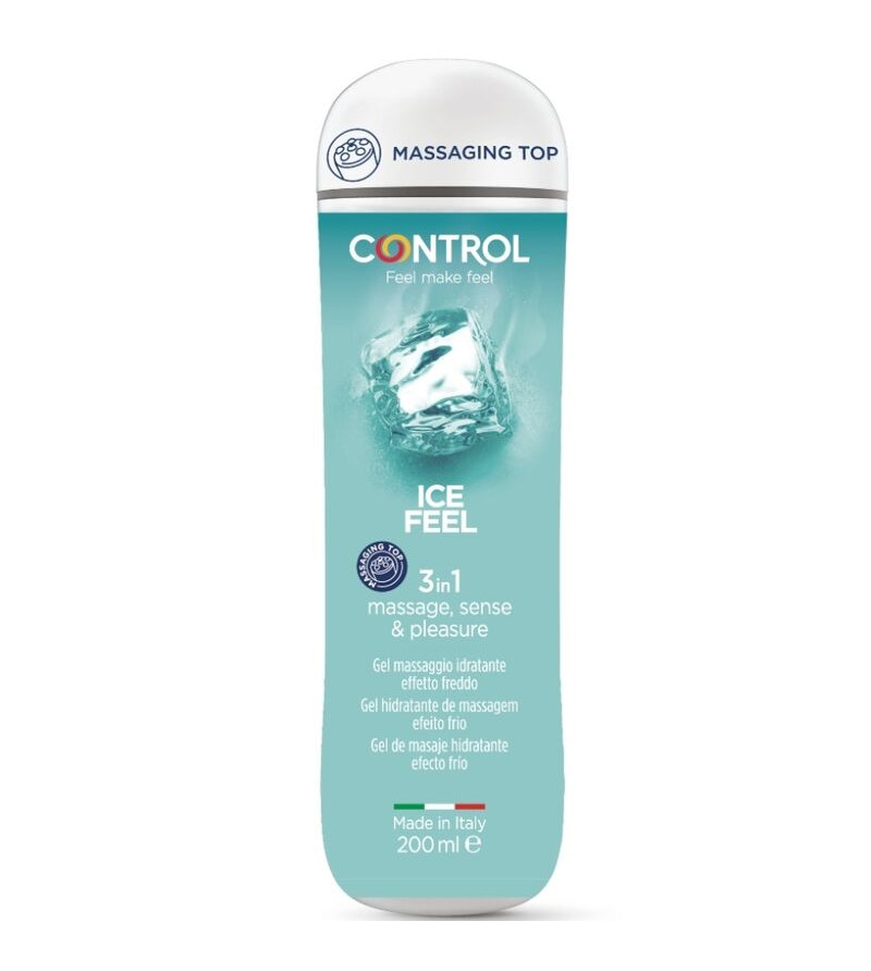 CONTROL - GEL 3 EN 1 SENSATION DE GLACE 200 ML