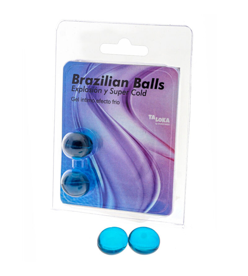 TALOKA - 2 BOULES BRÉSILIENNES GEL EXCITANT EFFET FROID