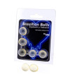 TALOKA - 5 BALLES BRÉSILIENNES GEL EXCITANT EFFET FROID  VIBRATION