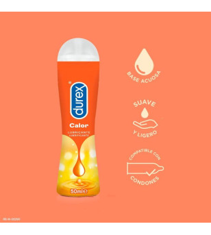 DUREX - LUBRIFIANT EFFET CHALEUR DUREX PLAY 50 ML