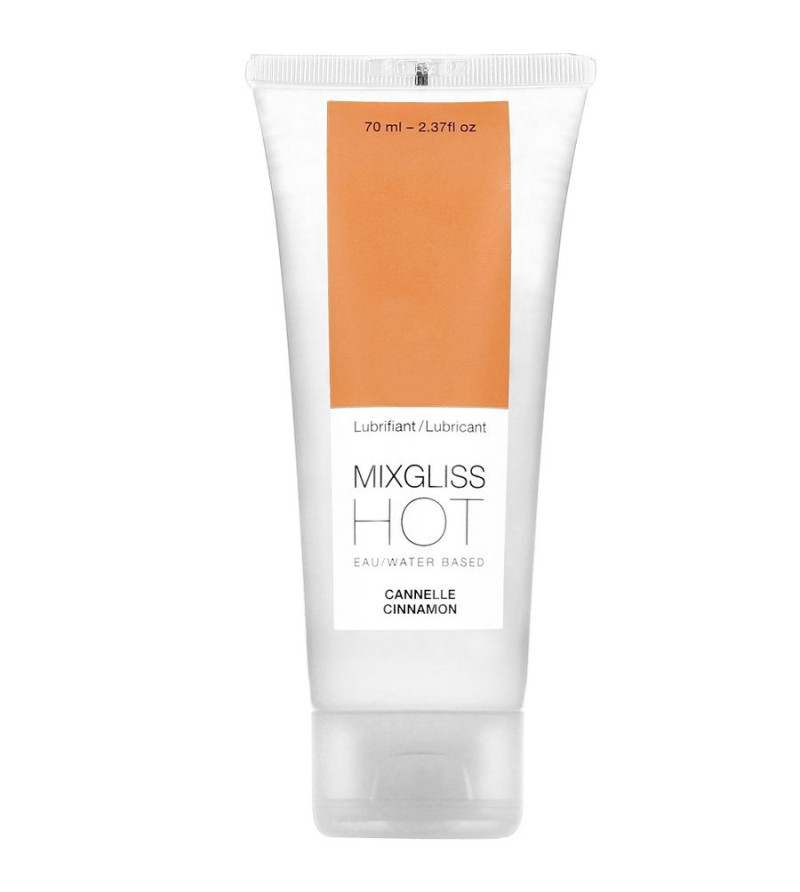 MIXGLISS - LUBRIFIANT EFFET CHALEUR SAVEUR CANNELLE 70ML