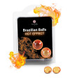 SECRETPLAY - BALLES BRÉSILIENNES EFFET CHAUFFANT 2 UNITÉS