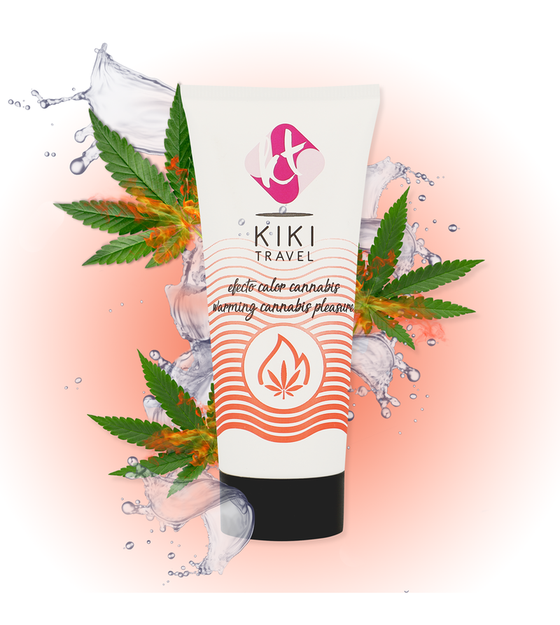 KIKÍ TRAVEL - CANNABIS LUBRIFIANT EFFET CHAUD 50 ML