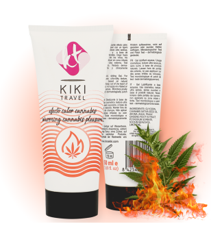 KIKÍ TRAVEL - CANNABIS LUBRIFIANT EFFET CHAUD 50 ML