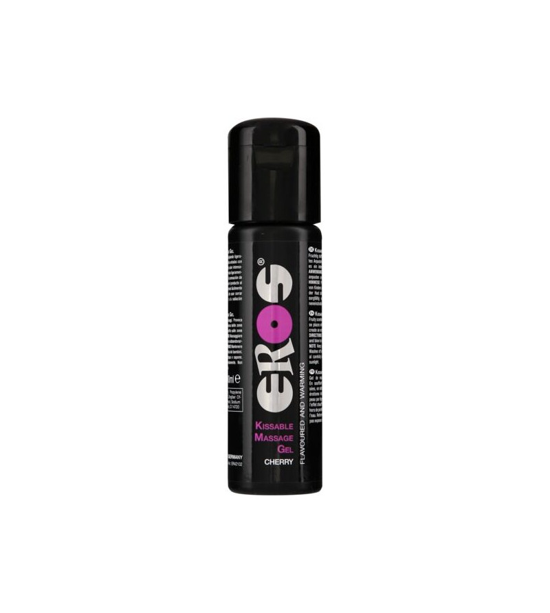 EROS - HUILE DE MASSAGE EFFET CHALEUR CERISE KISSABLE 100 ML