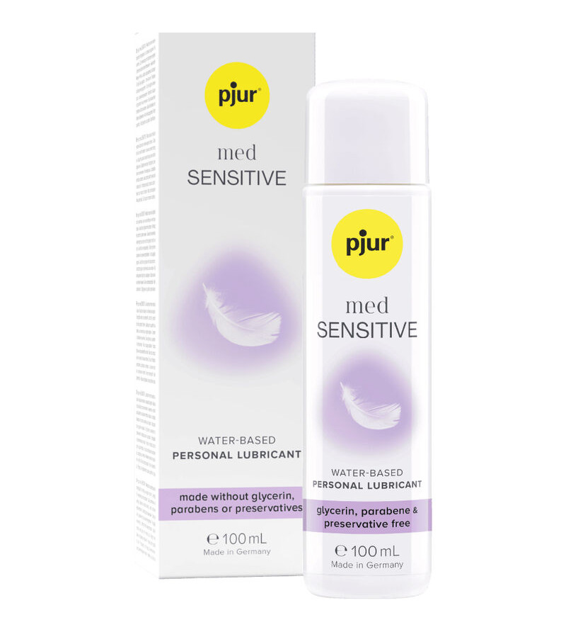 PJUR - MED LUBRIFIANT BASE D'EAU SENSITIVE GLIDE 100 ML