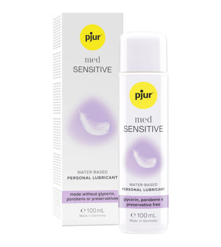 PJUR - MED LUBRIFIANT BASE D'EAU SENSITIVE GLIDE 100 ML