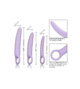 CALEXOTICS - DR LAURA BERMAN ALENA ENSEMBLE DE 3 DILATEURS EN SILICONE