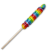 PRIDE - SUCETTE CONE PETIT AVEC LE DRAPEAU LGBT POUR CHULO, CHULO MY PIRULO /en/pt/pt/en/fr/it/