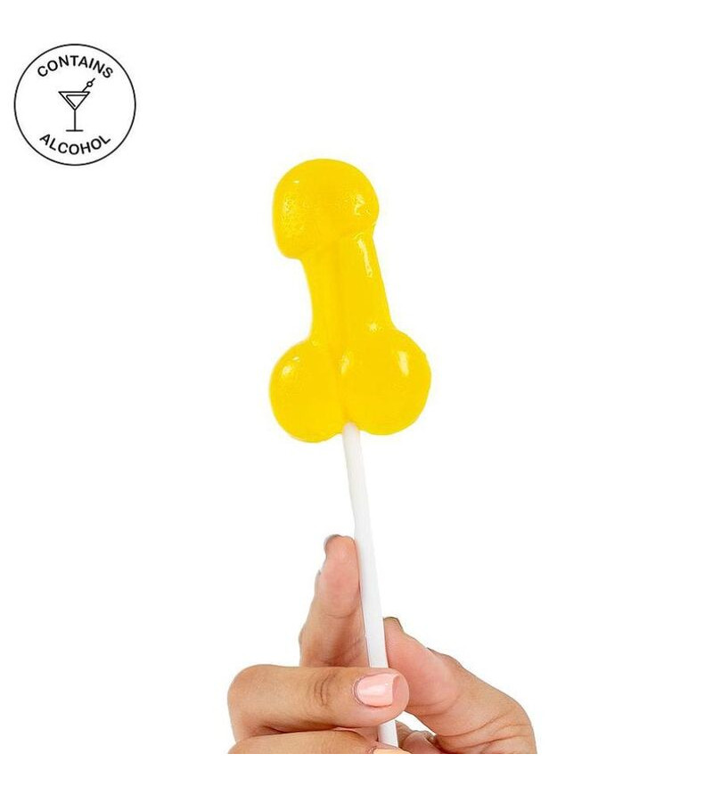 SECRETPLAY - SUCETTE À COQ AVEC ALCOOL ANANAS COLADA