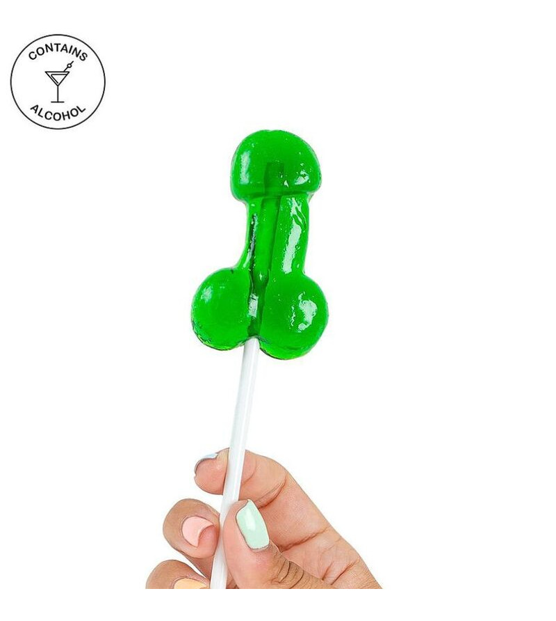 SECRETPLAY - SUCETTE À BITE AVEC MOJITO ALCOOL