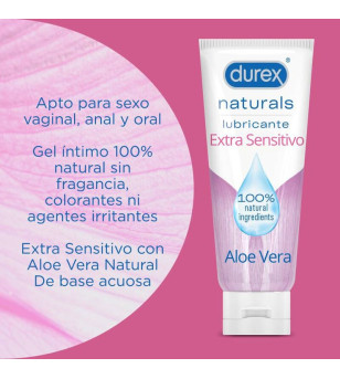 DUREX - LUBRIFIANT EXTRA SENSIBLE NATUREL 100 ML