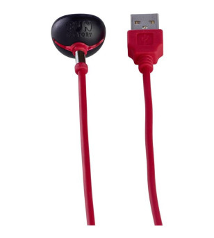 FUN FACTORY - CHARGEUR MAGNÉTIQUE USB ROUGE