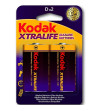 KODAK - PILES ALCALINES XTRALIFE LR20 D LR20 1.5V