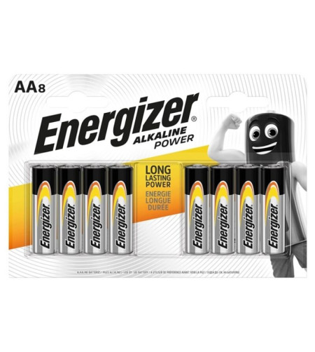 ENERGIZER - PILE ALCALINE POWER AA LR6 8 UNIT?