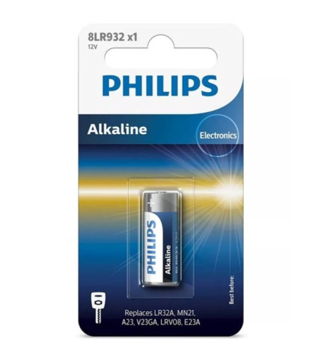 PHILIPS - PILE ALCALINE 12V LR23A MN21 8LR932 BLISTER*1