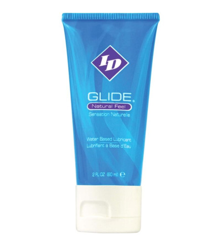 ID GLIDE - LUBRIFIANT BASE D'EAU TUBE DE VOYAGE ULTRA LONGUE DURÉE 60 ML