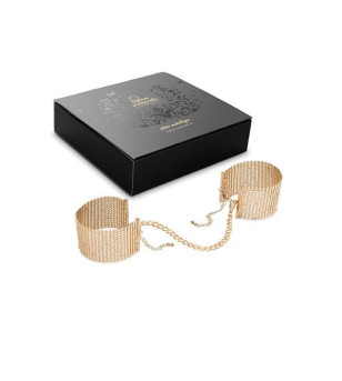 BIJOUX - DÉSIR MÉTALLIQUE MENOTTES MAILLE MÉTAL DORÉ