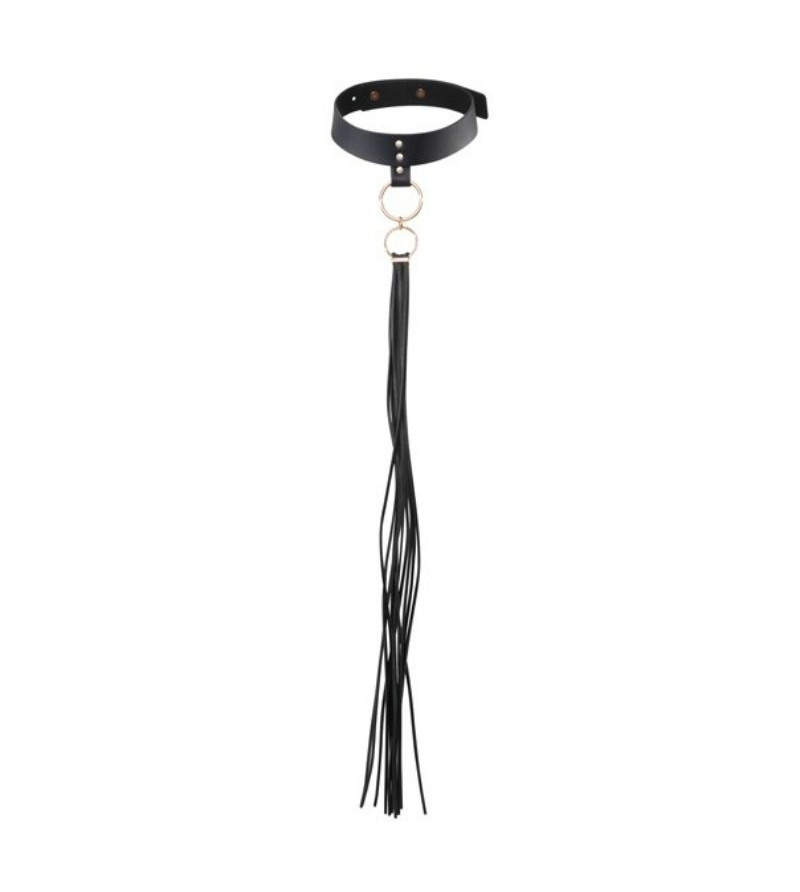 BIJOUX INDISCRETS MAZE - CHOKER PAMPL NOIR