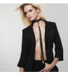 BIJOUX INDISCRETS MAZE - CHOKER PAMPL NOIR