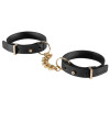 BIJOUX - INDISCRETS MAZE MENOTTES BRACELETS NOIR