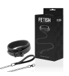 FETISH SUBMISSIVE - COLLIER CHAÎNE DOUBLURE EN NOPRÈNE