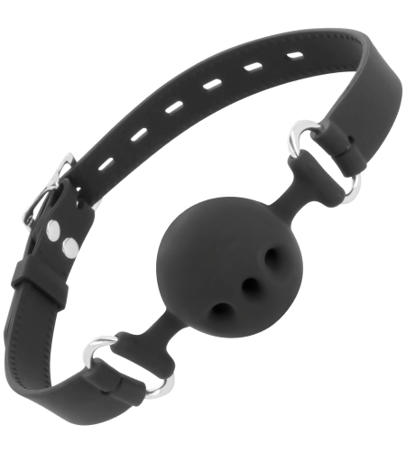 DARKNESS - BTON EN SILICONE RESPIRANT NOIR