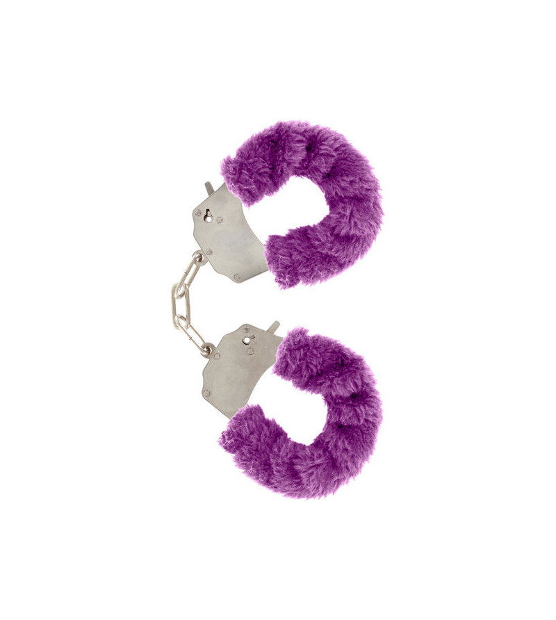 TOYJOY - MANCHETTES FURRY FUN BONDAGE VIOLET