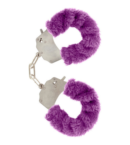 TOYJOY - MANCHETTES FURRY FUN BONDAGE VIOLET