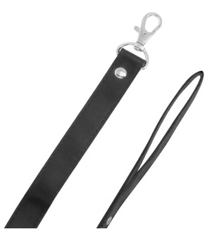 DARKNESS - COLLIER BDSM AVEC SERRURE NOIRE