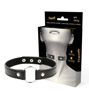 COQUETTE CHIC DESIRE - COLLIER EN CUIR VEGAN ACCESSOIRE FEMME