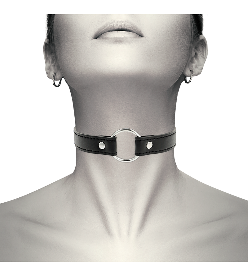 COQUETTE CHIC DESIRE - COLLIER EN CUIR VEGAN ACCESSOIRE FEMME