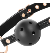 BEGME - BLACK EDITION BALL GAG CUIR VEGAN