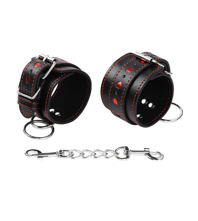 OHMAMA FETISH - MENOTTES INCRUSTÉES COEUR