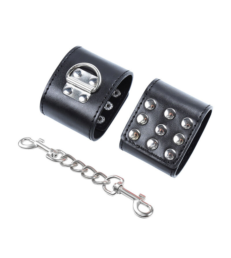 OHMAMA FETISH - RETENUES-POIGNETS SNAP FASTEN MÉTAL