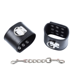 OHMAMA FETISH - RETENUES-POIGNETS SNAP FASTEN MÉTAL