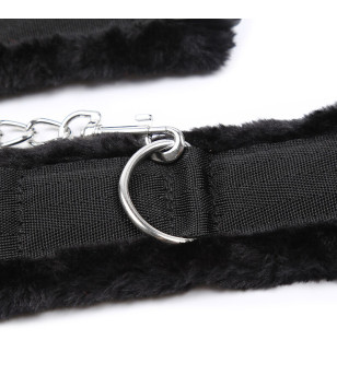 OHMAMA FETISH - ATTENTES-POIGNETS DOUBLÉES DE FOURRURE