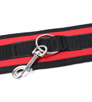 OHMAMA FETISH NYLON BIND CROCHET ET BOUCLE RETENUES DE POIGNET