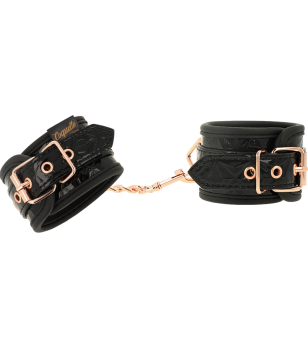 COQUETTE CHIC DESIRE - MENOTTES ÉDITION NOIRE AVEC DOUBLURE EN NÉOPRÈNE