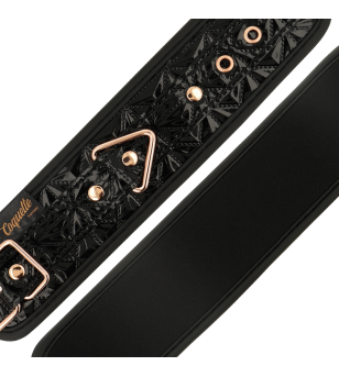 COQUETTE CHIC DESIRE - MENOTTES ÉDITION NOIRE AVEC DOUBLURE EN NÉOPRÈNE