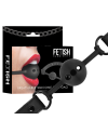 FETISH SUBMISSIVE BONDAGE - BÂILLON À BOULE EN SILICONE RESPIRANT