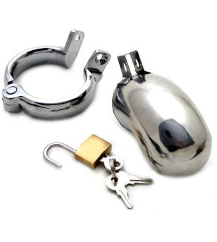 METAL HARD - ANNEAU DE CHASTETÉ EN BRIG